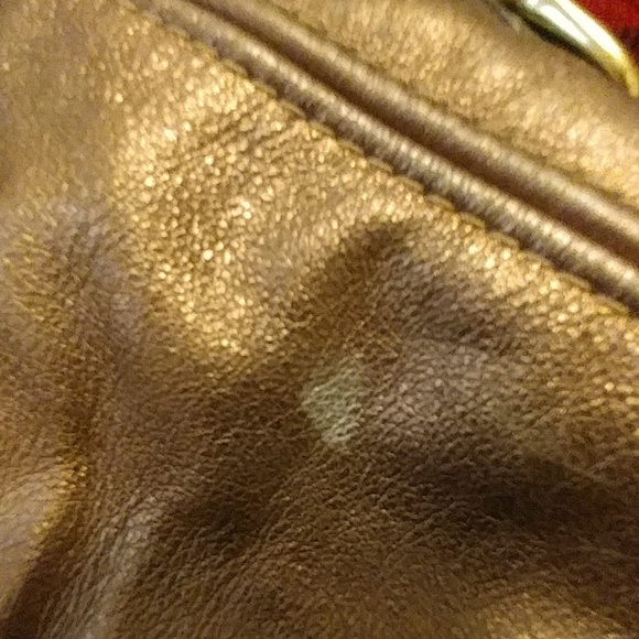 Bronze Metallics Coach Hobo Purse - Picture 6 of 7